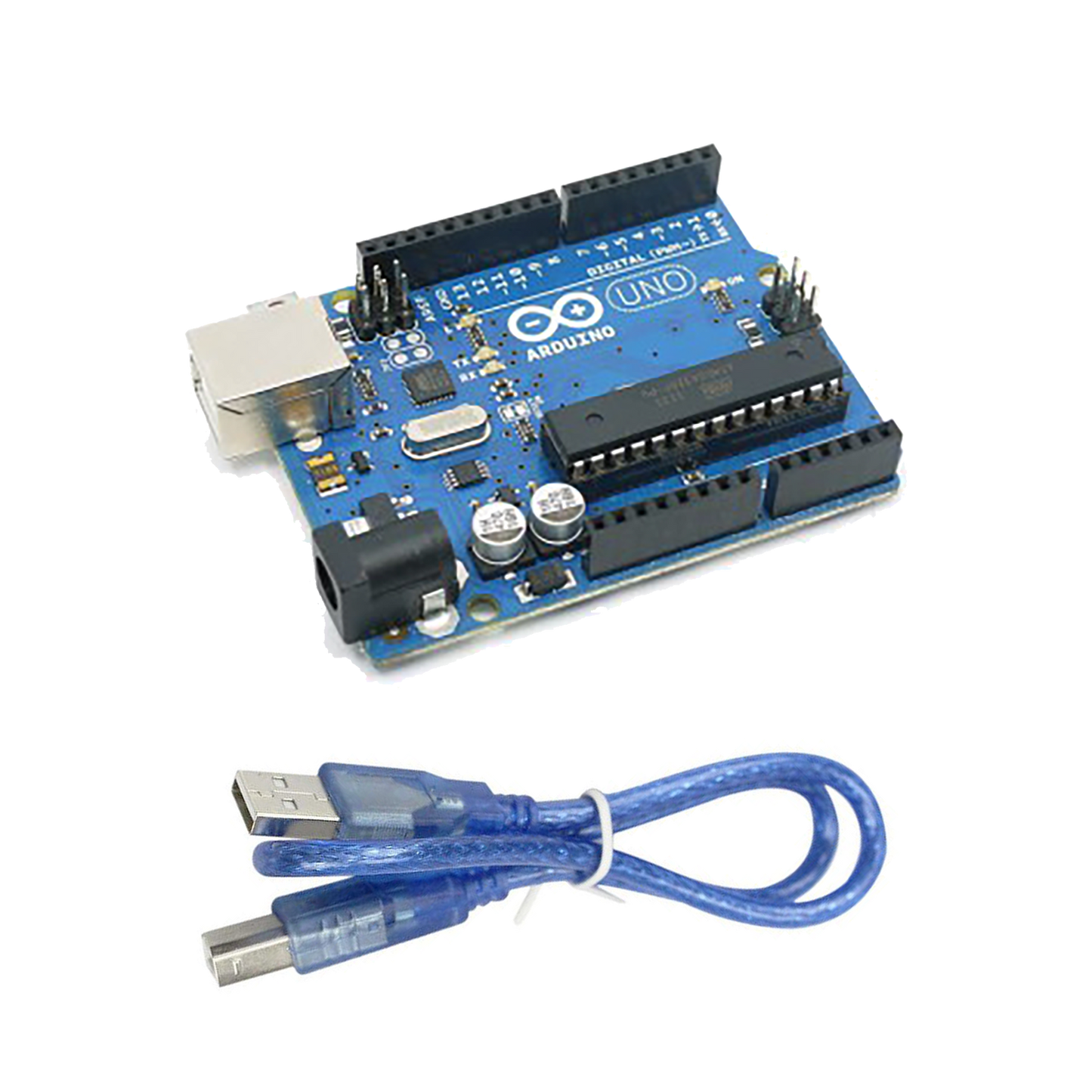 Arduino Uno R3 Tarjeta de Desarrollo Compatible + Cable USB