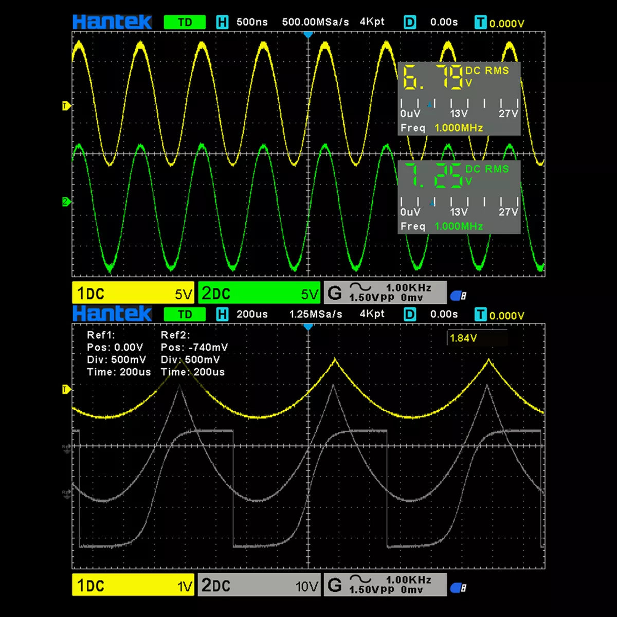 Osciloscopio Digital Hantek DSO2D15