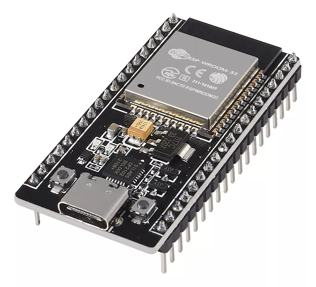 ESP32 38 Pines USB-C CP2102 Wifi Bluetooth Tipo C