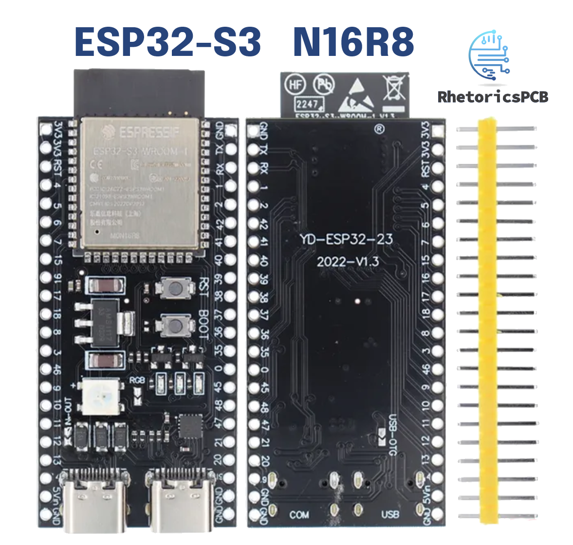 ESP32 S3 N16R8 Tarjeta de Desarrollo Dual Tipo C