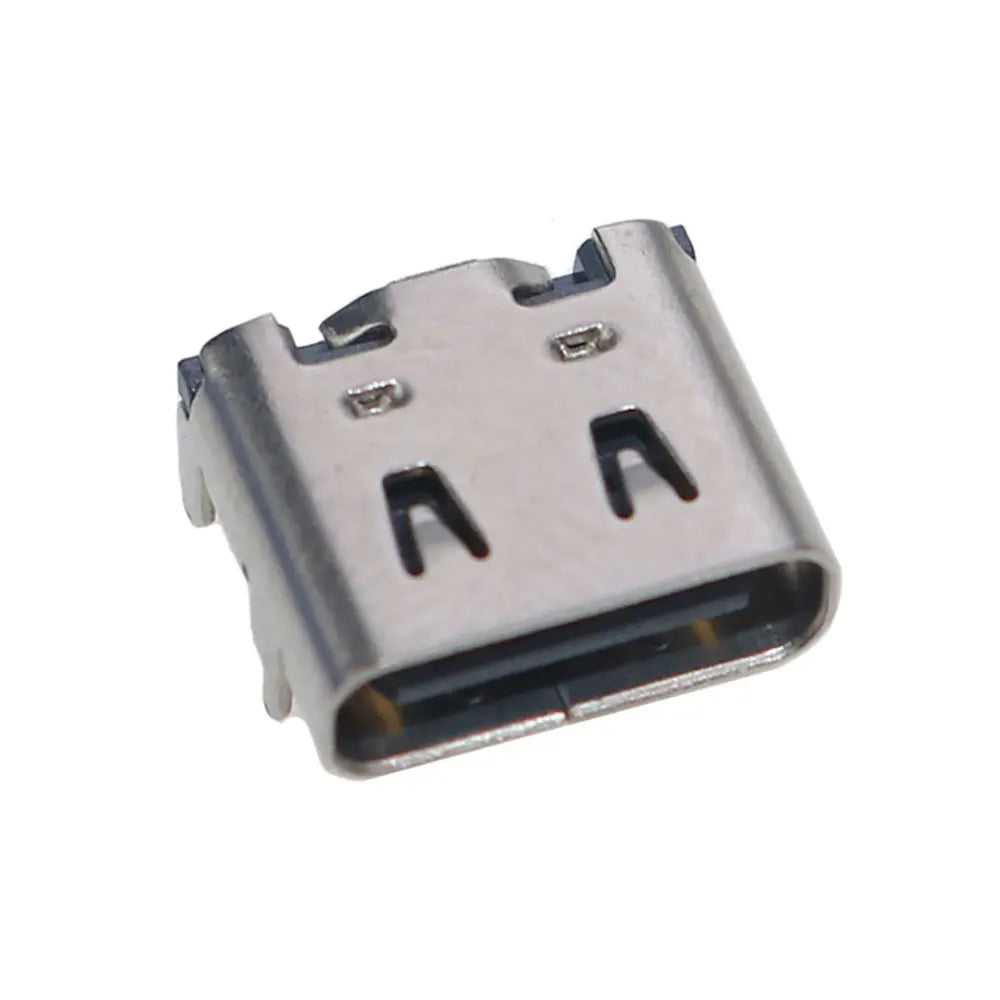 10pcs Conector Hembra USB Tipo C Jack Tipo C Con Hebilla De - Temu