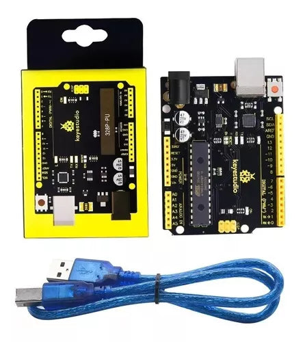 Placa Desarrollo Keyestudio Uno V4.0 CP2102 (incluye Cable)