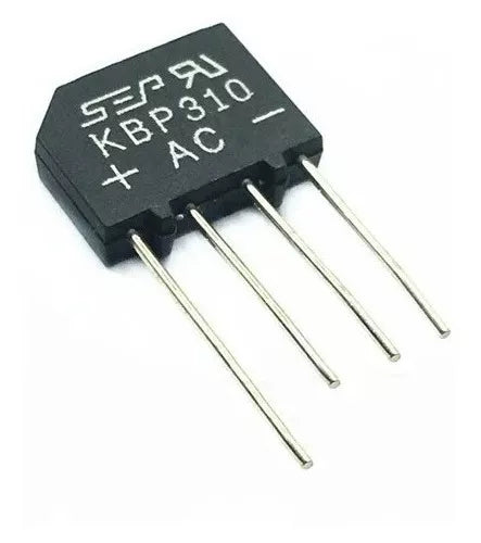 Puente de Diodos KBP310 1000V 3A