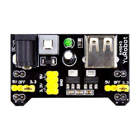 Módulo Fuente de Voltaje para Protoboard MB102