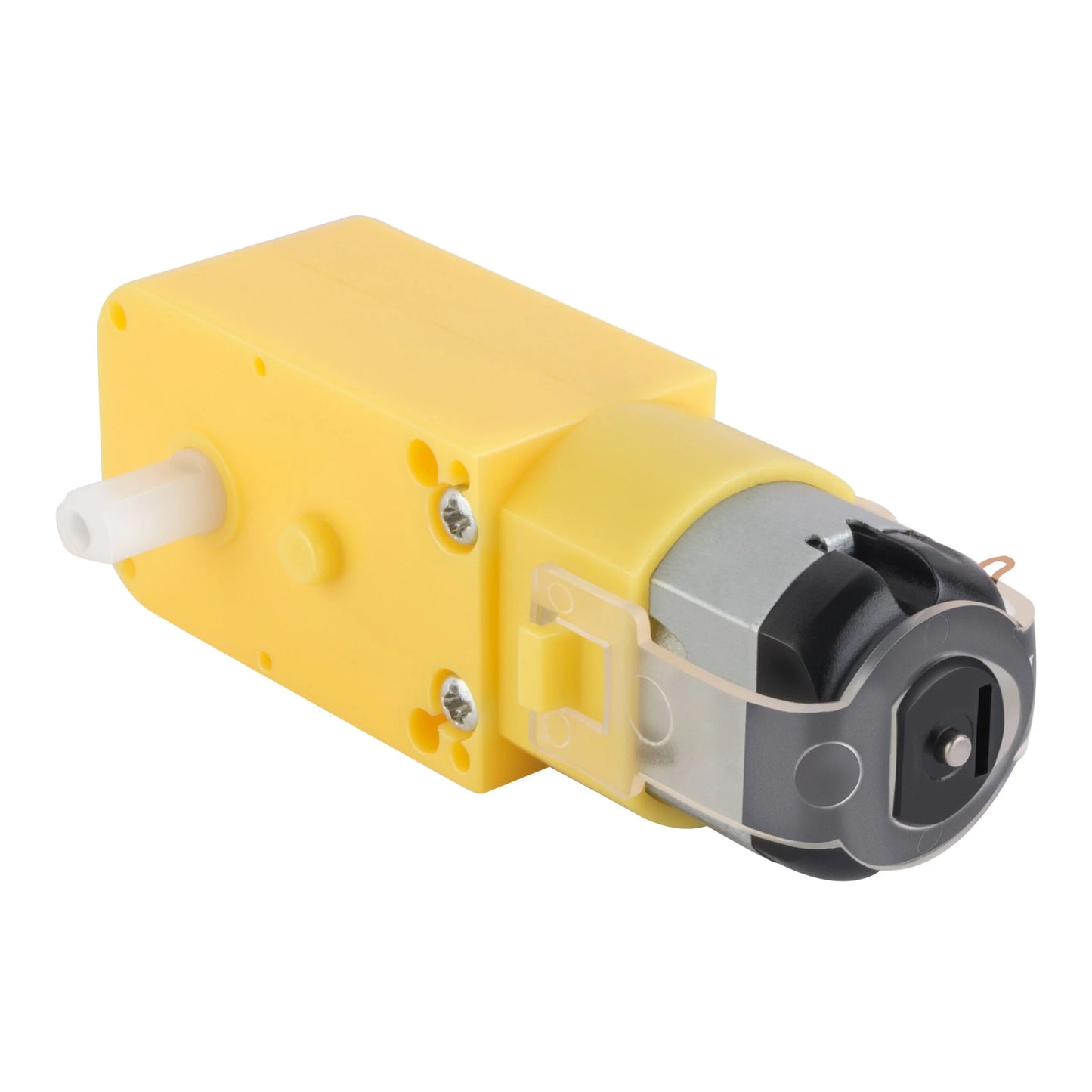 Motorreductor doble eje amarillo 48:1 6V Arduino Motor