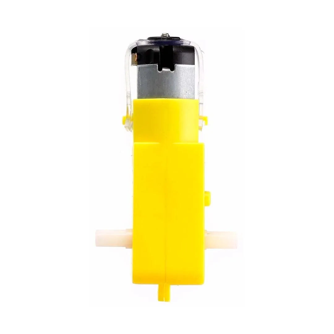 Motorreductor doble eje amarillo 48:1 6V Arduino Motor