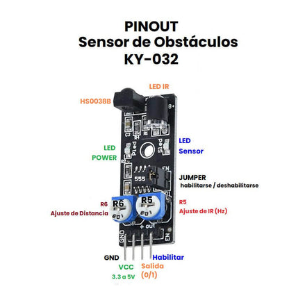 Modulo KY-032 Sensor de Obstaculos