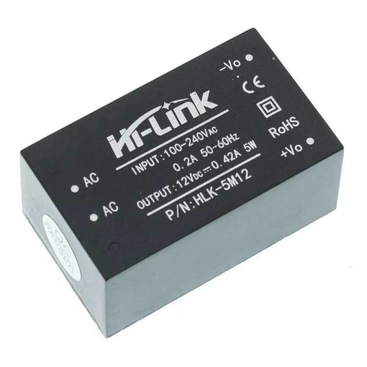 HLK-5M12 - Convertidor AC a DC 12V a 0.42mA - 5W