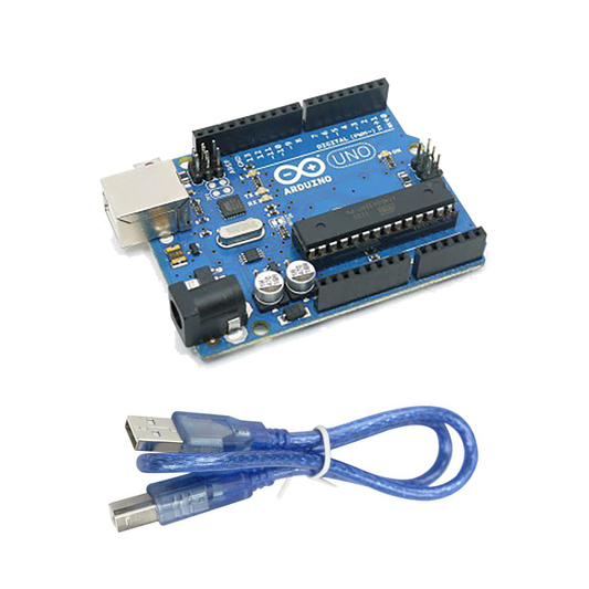 Arduino Uno R3 Tarjeta de Desarrollo Compatible + Cable USB