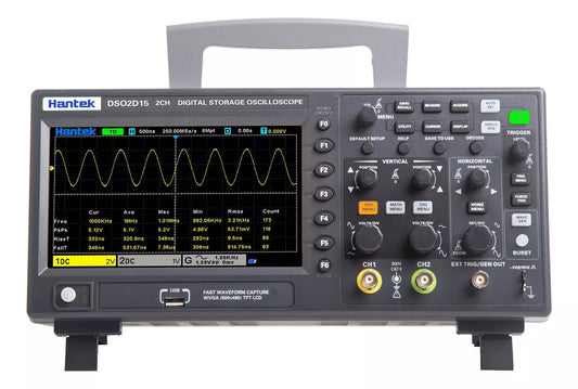 Osciloscopio Digital Hantek DSO2D15