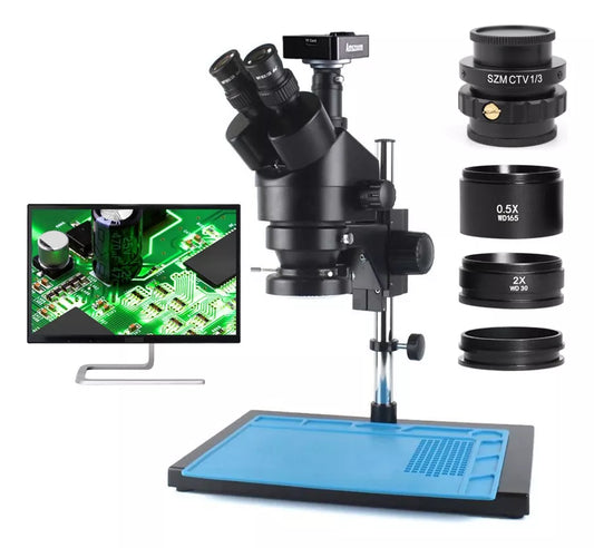 Microscopio Digital HDMI - Cámara Trinocular 51MP