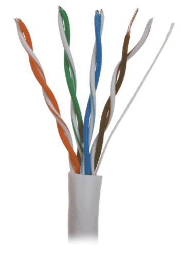Metro de Cable UTP CAT5e Blanco